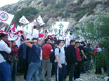 Demonstration against Syrians